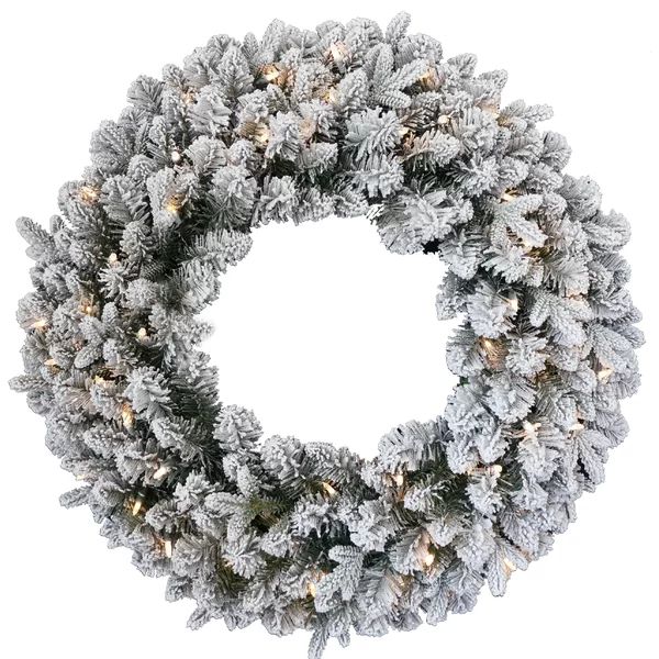 24'' Lighted Wreath | Wayfair North America