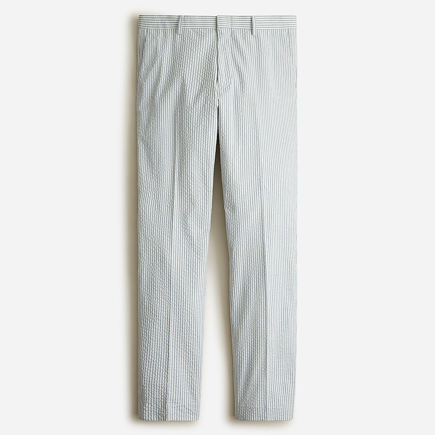 Ludlow Slim-fit unstructured suit pant in stretch seersucker | J. Crew US