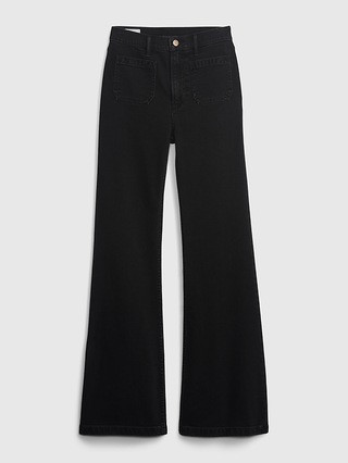 High Rise '70s Flare Jeans with Washwell | Gap (US)