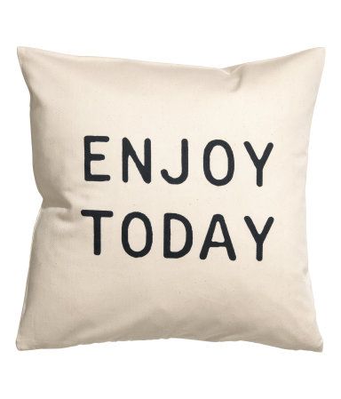 Cushion Cover with Text | H&M (US)