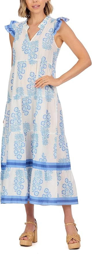 Mud Pie Women's Chapman Maxi Dress | Amazon (US)