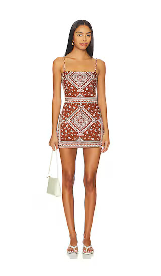 Avani Skort Romper in Montana Print | Revolve Clothing (Global)