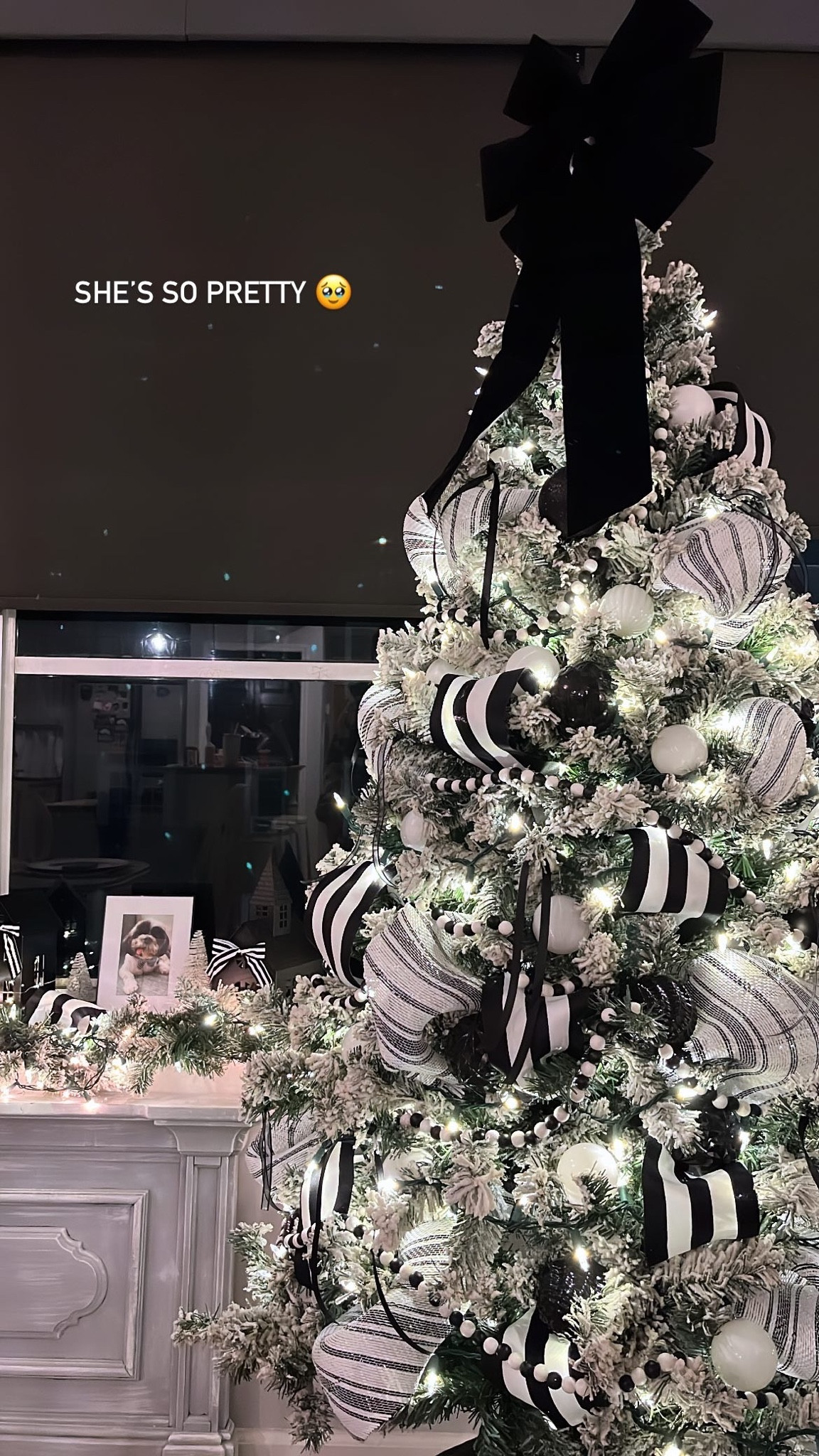 Black and white Christmas tree decor / Amazon Christmas / Walmart Christmas / black and white decor 

#LTKhome #LTKHoliday