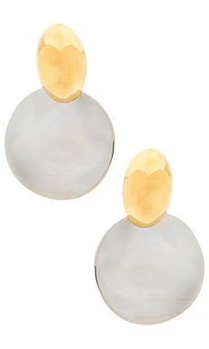Luv AJ The Menorca Earrings in Two-tone from Revolve.com | Revolve Clothing (Global)