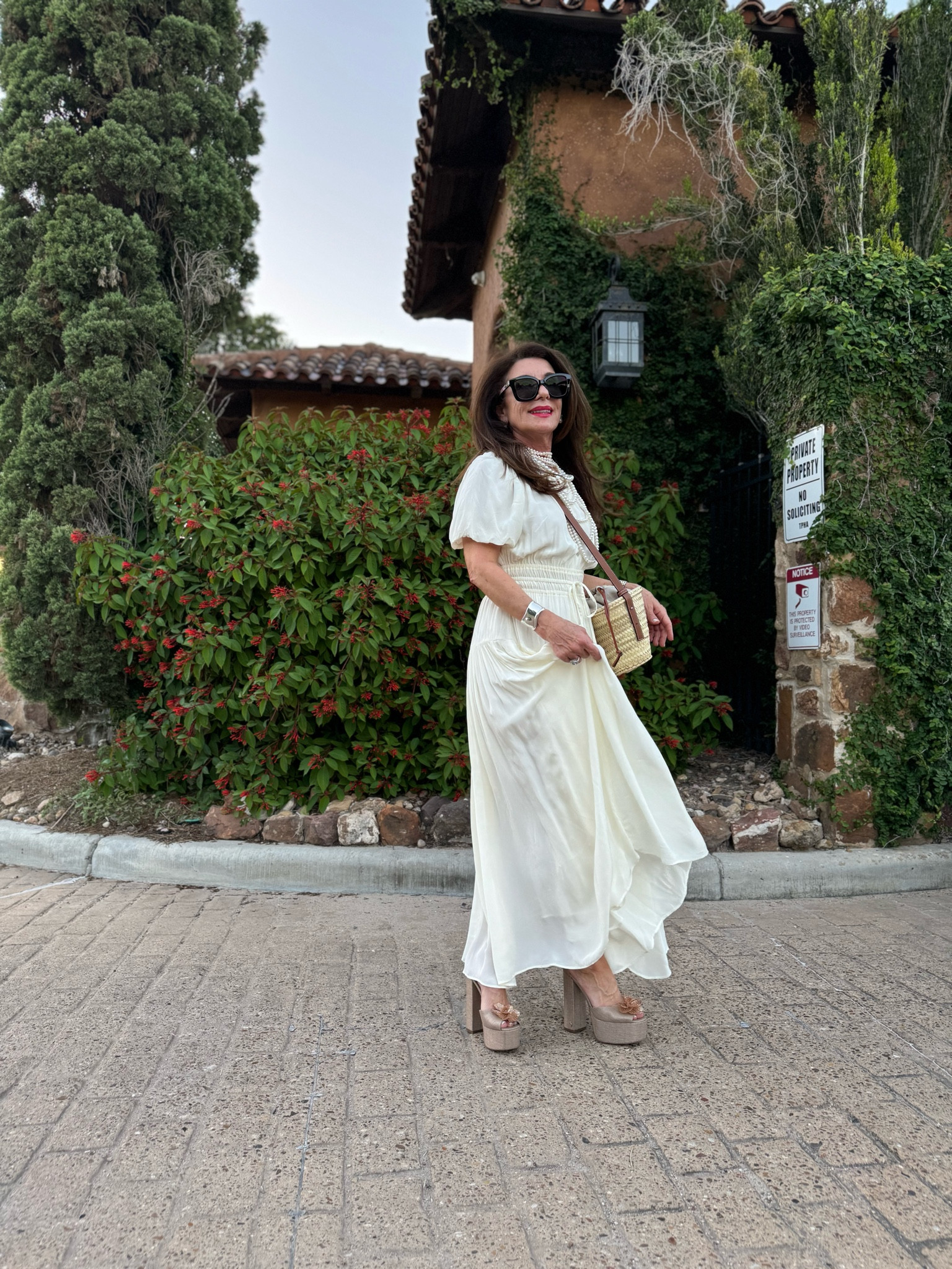 The perfect summer fall dress. If it’s true to size, I am wearing the regular size, but it also comes in petite. You can style it with boots sandals throw in a Jean jacket.

#LTKOver40 #LTKSeasonal #LTKBacktoSchool