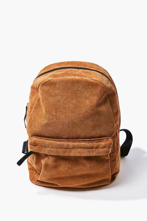 Corduroy Zippered Backpack | Forever 21 (US)