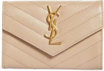 'Monogram' Quilted Leather French Wallet | Nordstrom