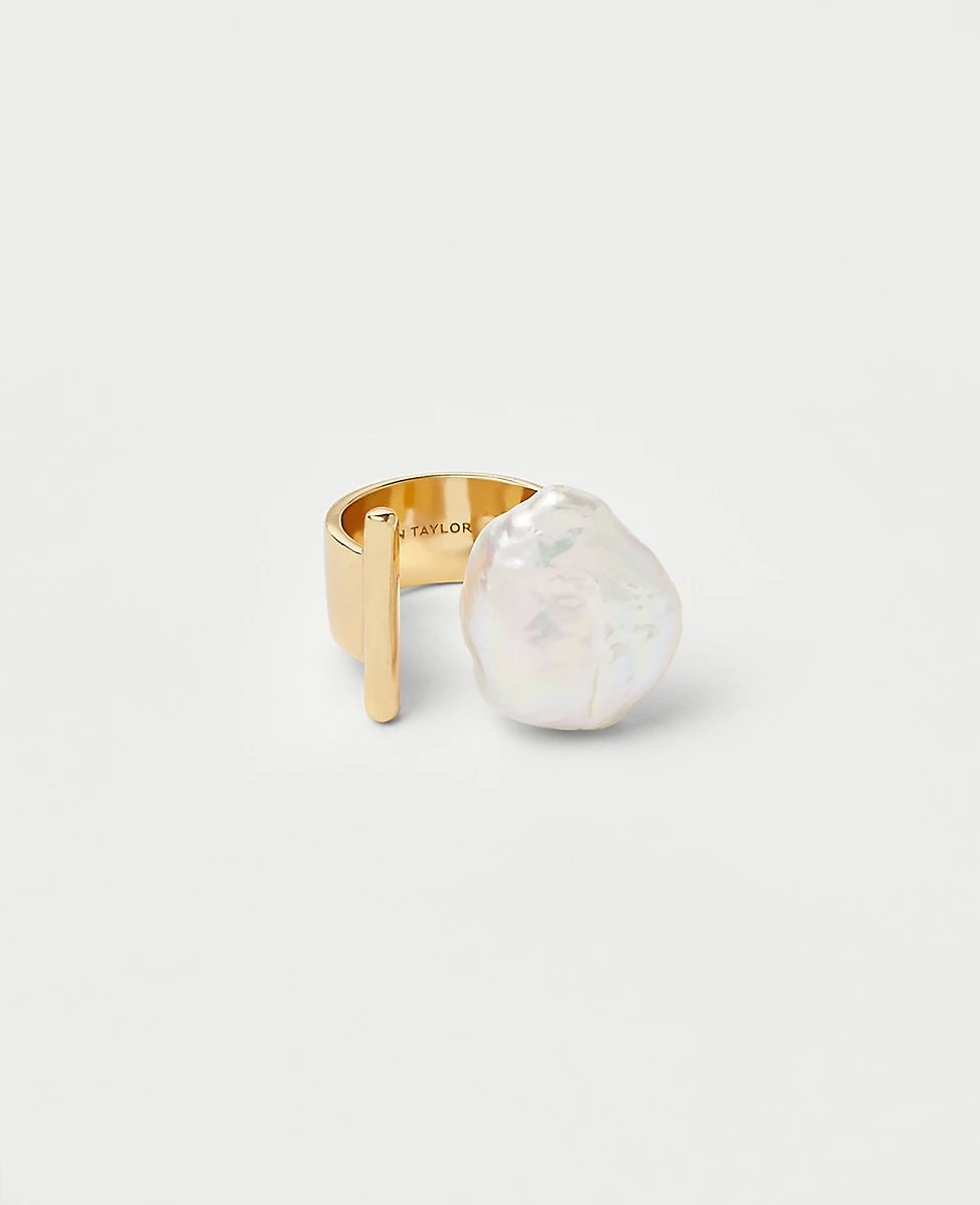 Freshwater Pearl Statement Ring | Ann Taylor (US)