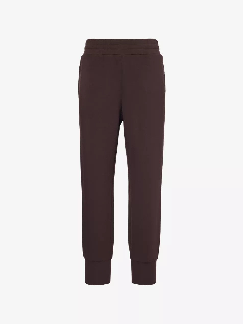 Slip-pocket elasticated-waistband stretch-jersey jogging bottoms | Selfridges