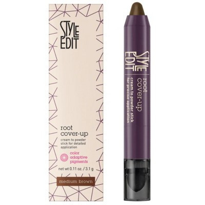 Style Edit Root Cover Up Stick (MEDIUM BROWN) - Instant Root Concealer to Touch up And Cover Roots and Grays (0.11 oz) | Target