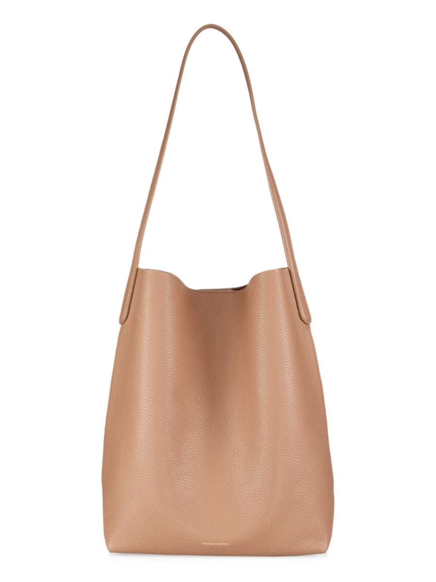 Everyday Cabas Pebbled-Leather Bag | Saks Fifth Avenue