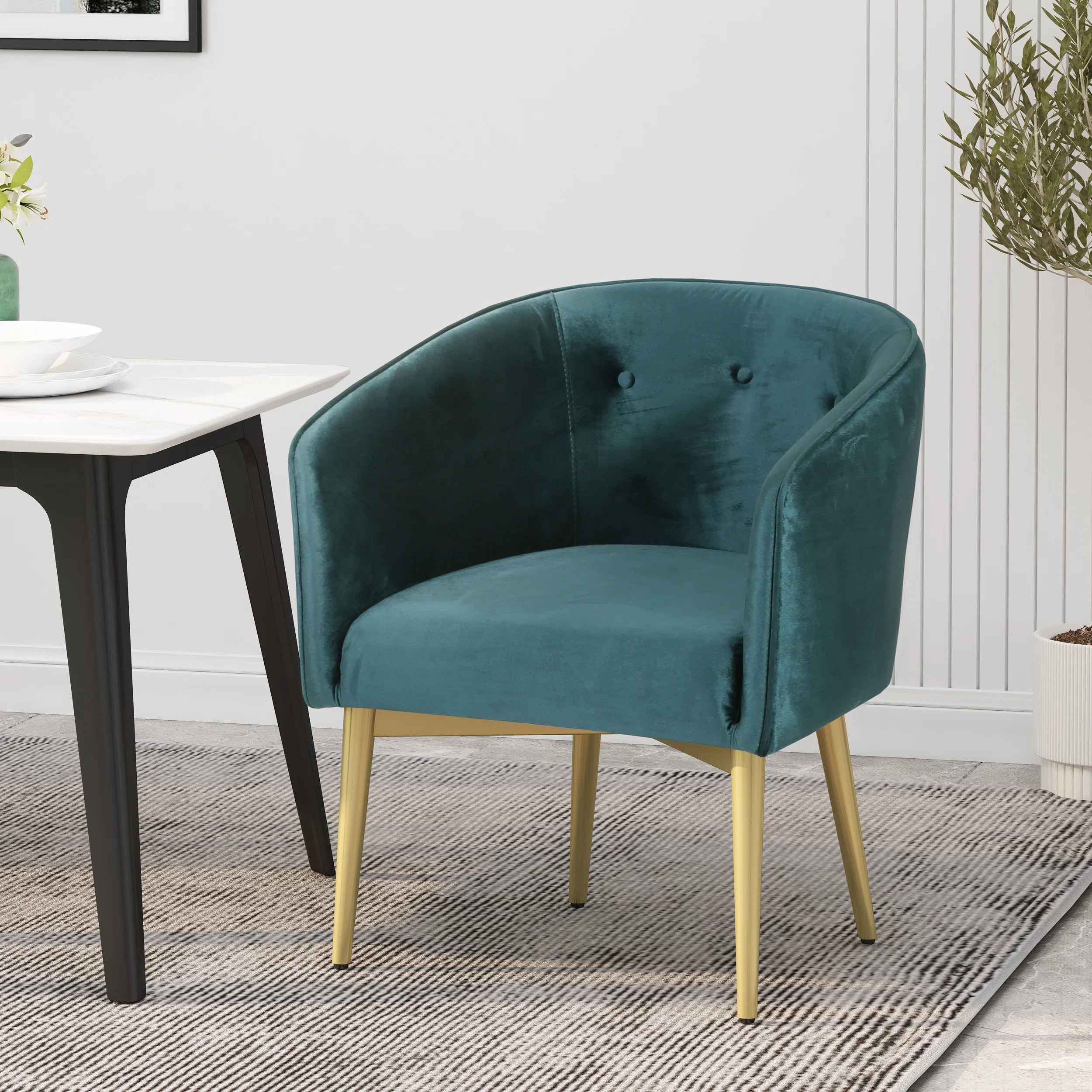 Velvet Armchair | Wayfair North America