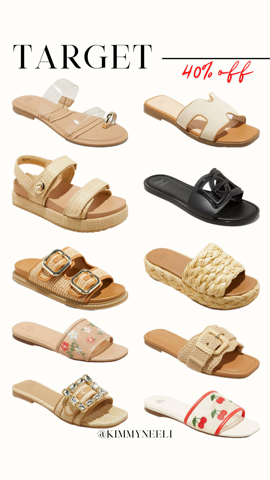 Target — 40% off sandals!👡

Summer fashion, spring fashion, vacation, resort wear, sandal

#LTKShoeCrush #LTKSaleAlert #LTKFindsUnder50