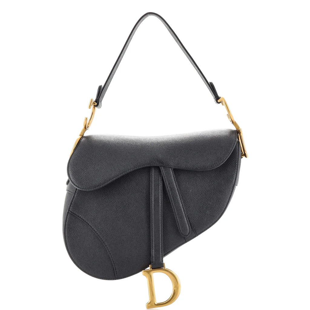 Saddle Handbag Leather Medium | Rebag