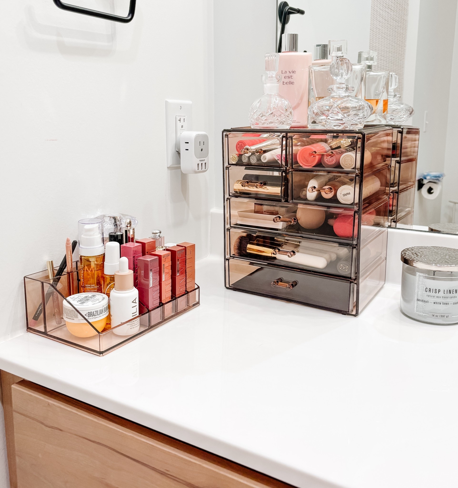 Makeup organization, vanity organizer

#LTKOver40 #LTKBeauty #LTKHome