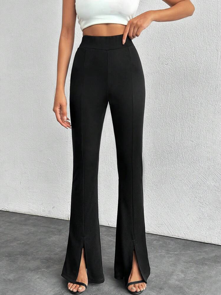 SHEIN Wide Leg High Waist Long Pant | SHEIN