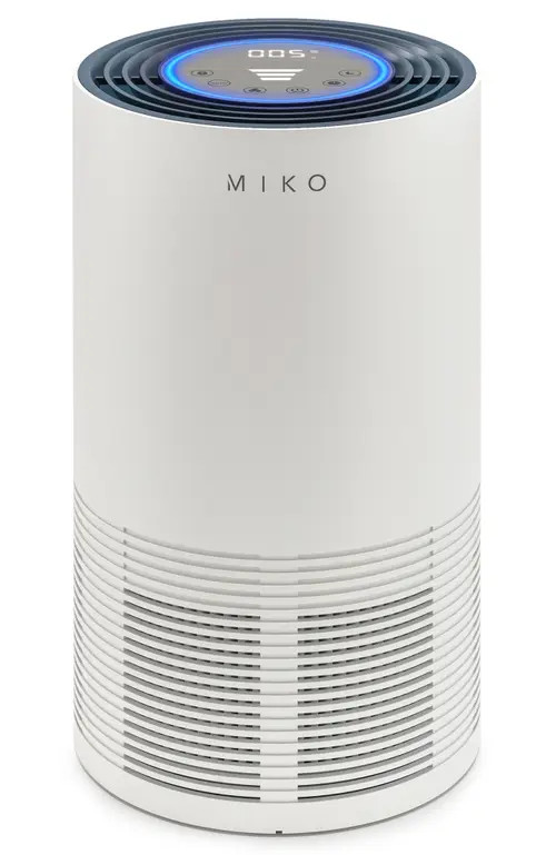 MIKO Air Purifier True HEPA with Air Sensor - Covers Up to 970 Sq. Ft. in White at Nordstrom | Nordstrom