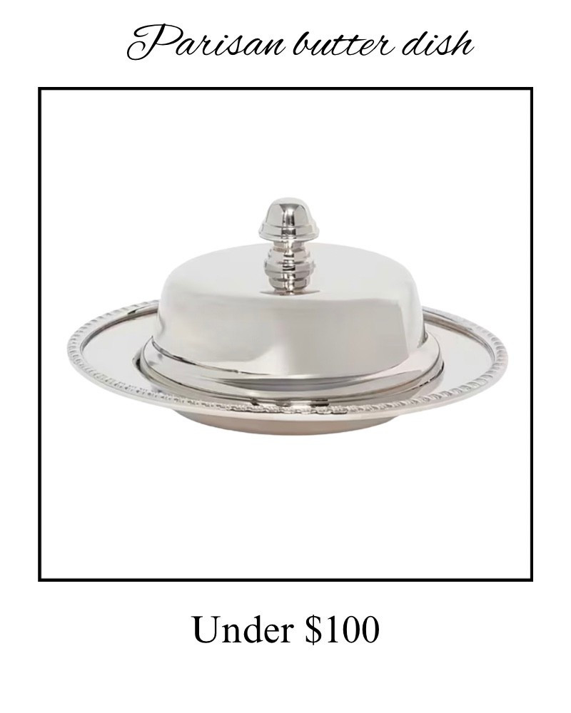 Parisan butter dish under $100. Tabletop, food, party, French.

#LTKHome