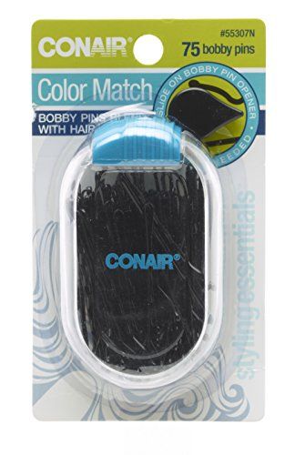 Conair Color Match Bobby Pins, Black | Amazon (US)