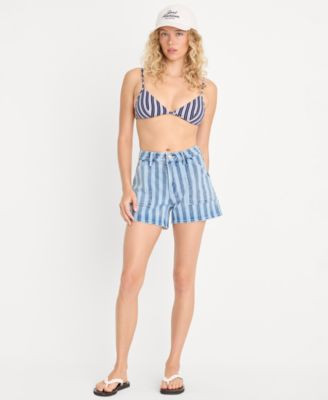 Women's Mid-Rise Girlfriend Shorts | Macy's
