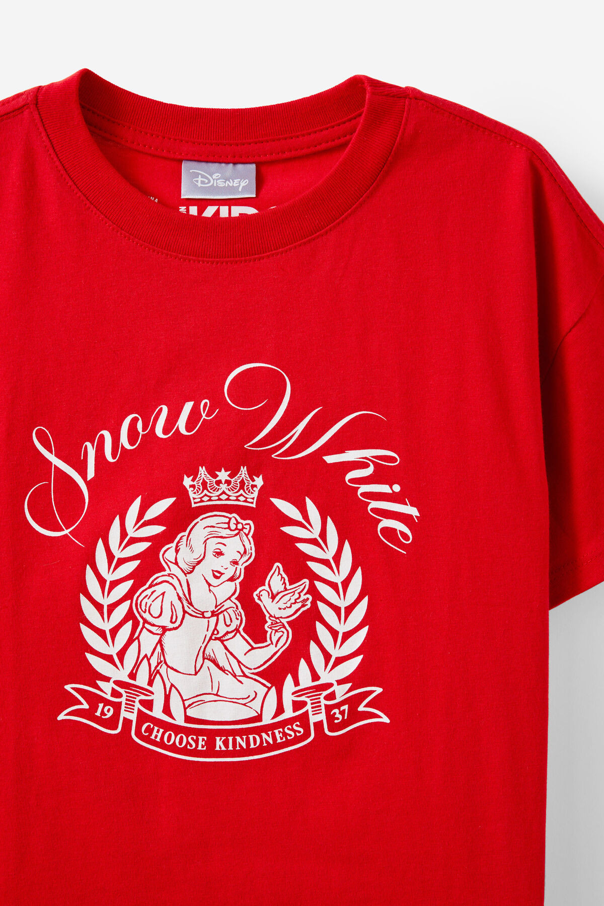 Snow White Drop Shoulder Short Sleeve Tee | Cotton On (US)