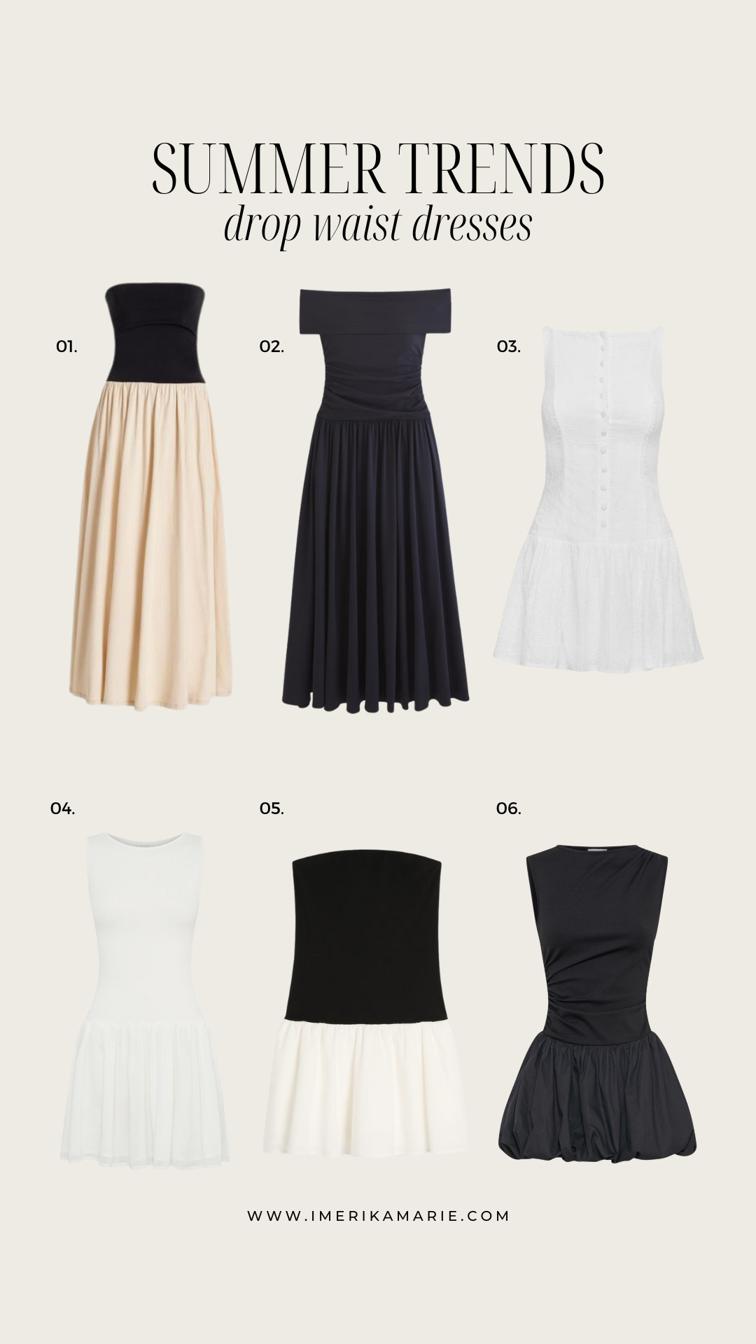  Summer fashion trends. Drop waist dress. 

 

#LTKStyleTip #LTKSeasonal #LTKSummerEdit