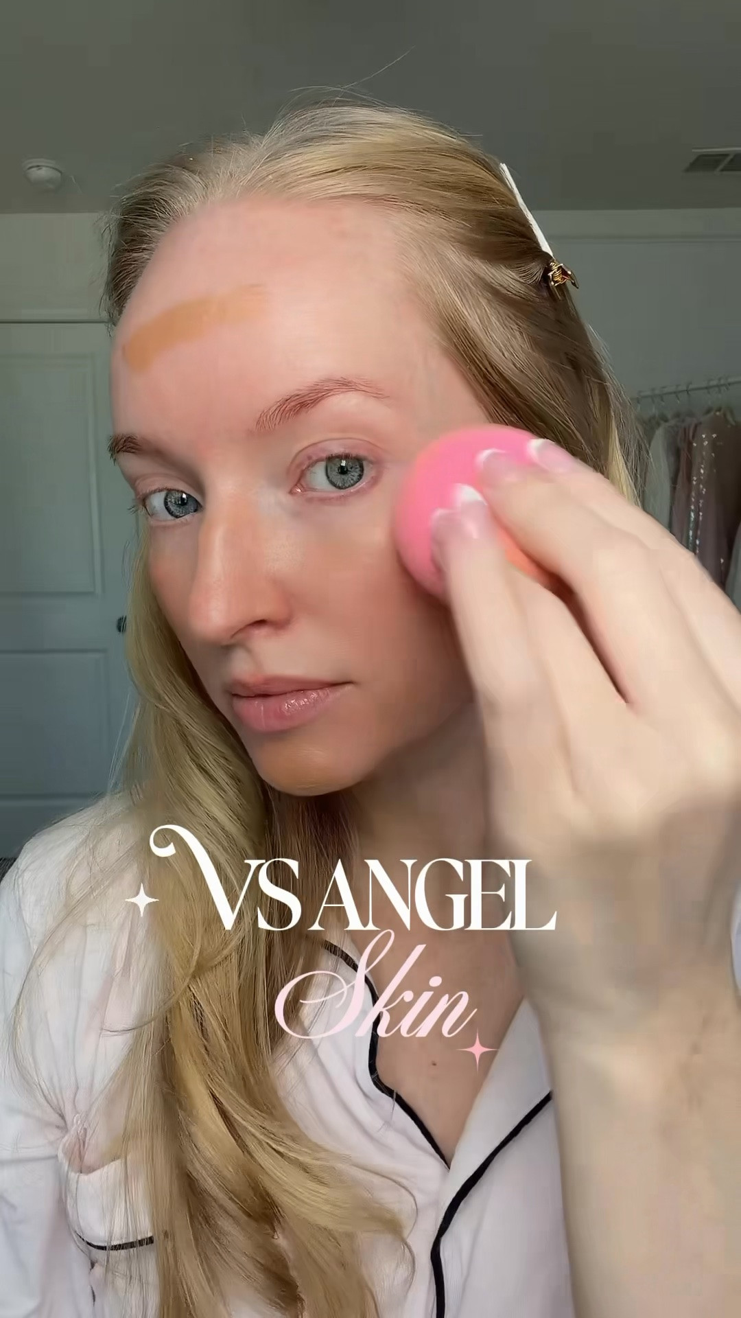 My full glam makeup routine inspired by the @victoriassecret angels 🪽 

Victoria secret fashion show // vs angel // glowy makeup