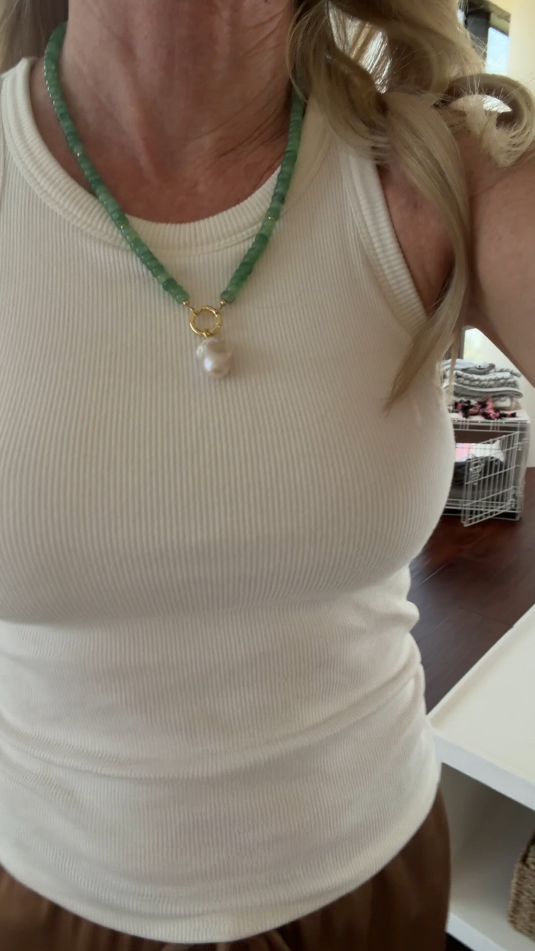 Ootd in the popular draw string satin pants ( this is a limited color)