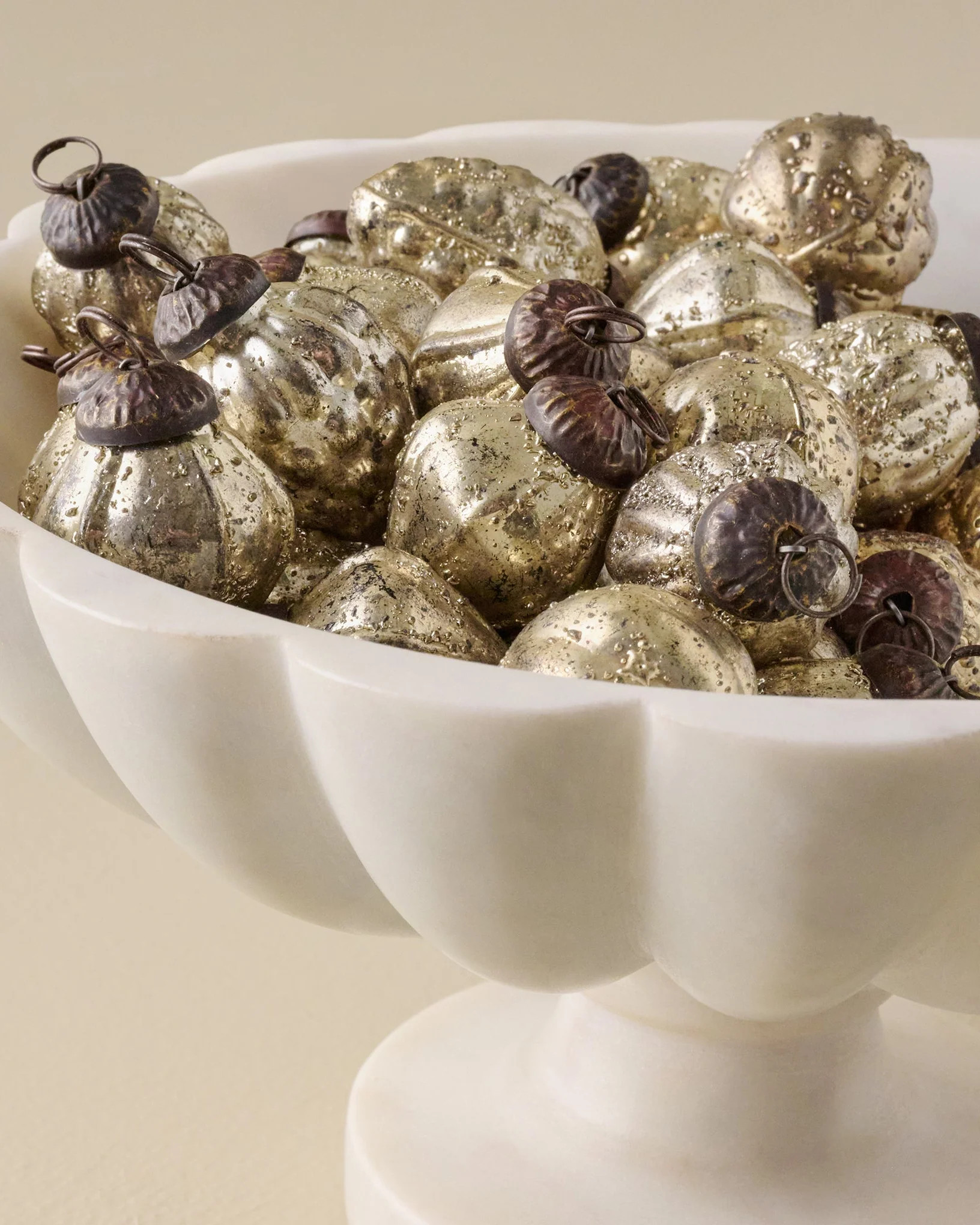 Antique Inspired Ornament Bowl Filler | Magnolia