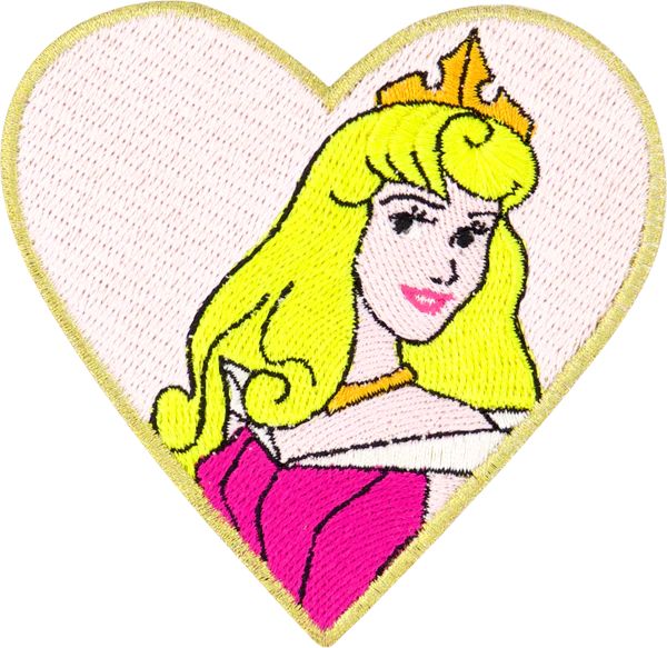 Disney Princess Aurora Heart Patch | Stoney Clover Lane