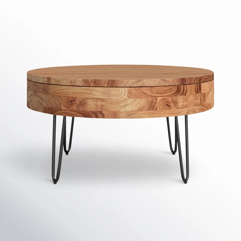 Heaton Solid Wood Coffee Table with Storage | Wayfair North America