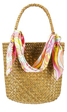 Frankies Bikinis Tini Straw Bag in Rafia from Revolve.com | Revolve Clothing (Global)
