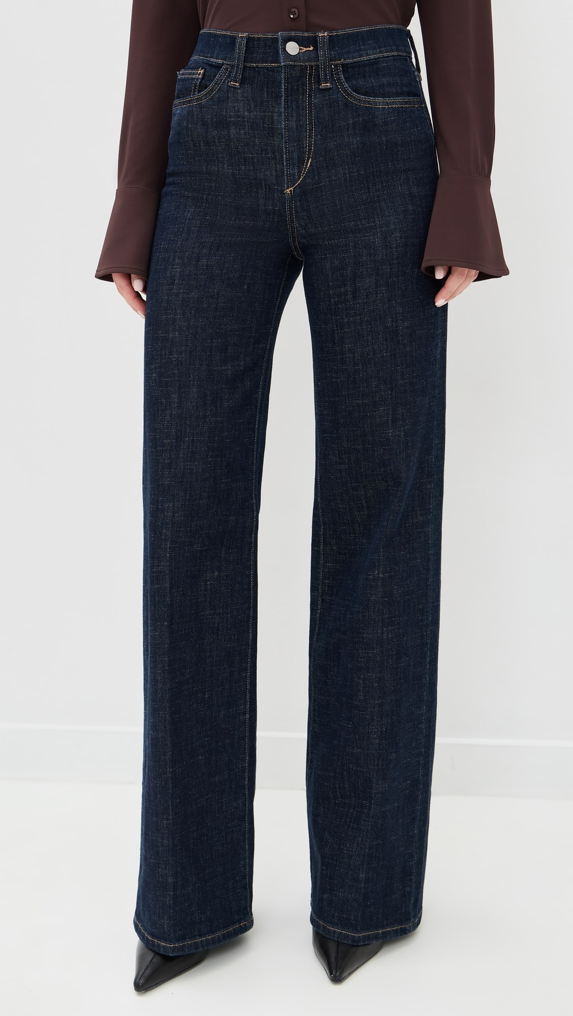 The Mia High Rise Wide Leg Jeans | Shopbop