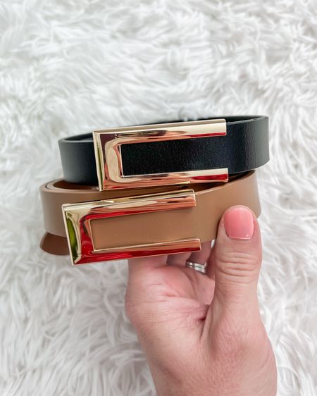 I’m loving my new Amazon belts! They come in a 2 pack for under $22!! They are great quality! 

#LTKfindsunder50 #LTKstyletip #LTKSeasonal