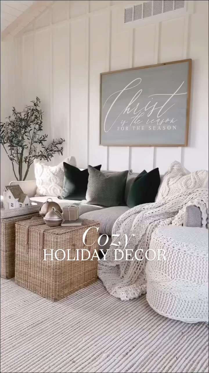 cozy holiday decor and finds from pottery barn 

 

#LTKHome