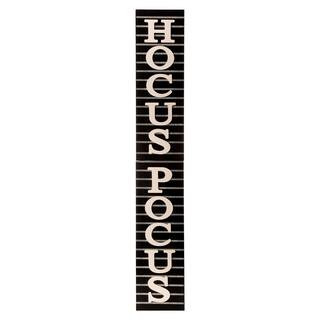 Glitzhome® Halloween Wooden Hocus Pocus Standing Porch Sign or Hanging Décor | Michaels Stores