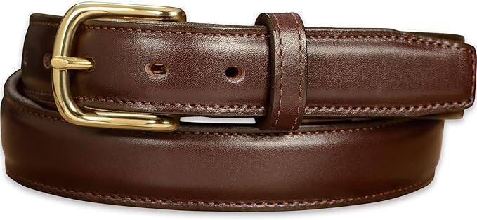 Bullhide Belts Mens Leather Belt for Casual Dress, 1.25" Wide | Amazon (US)