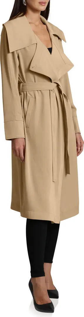 Belted Drape Trench Coat | Nordstrom