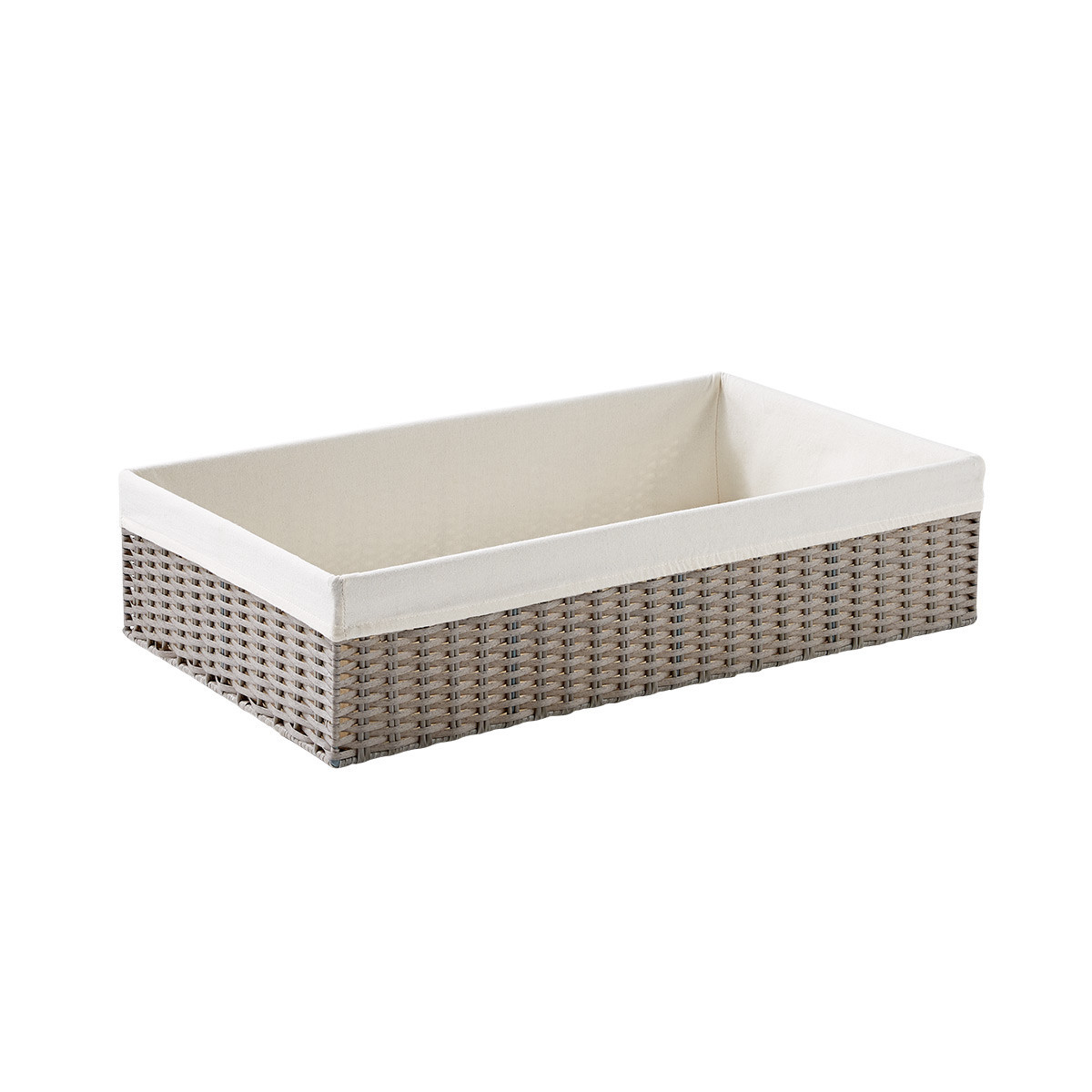 Grey Montauk Underbed Storage Bins | The Container Store
