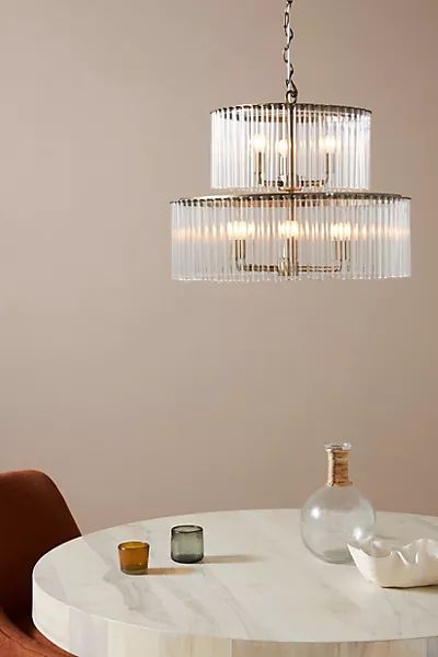 Fleur Tiered Chandelier | Anthropologie (UK)