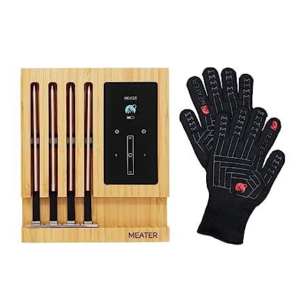 The Ultimate BBQ Bundle | MEATER Block and BBQ Mitts | Premium WiFi Smart Meat Thermometer with H... | Amazon (US)