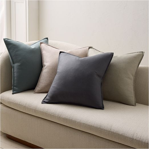 European Flax Linen Pillow Cover | West Elm (US)
