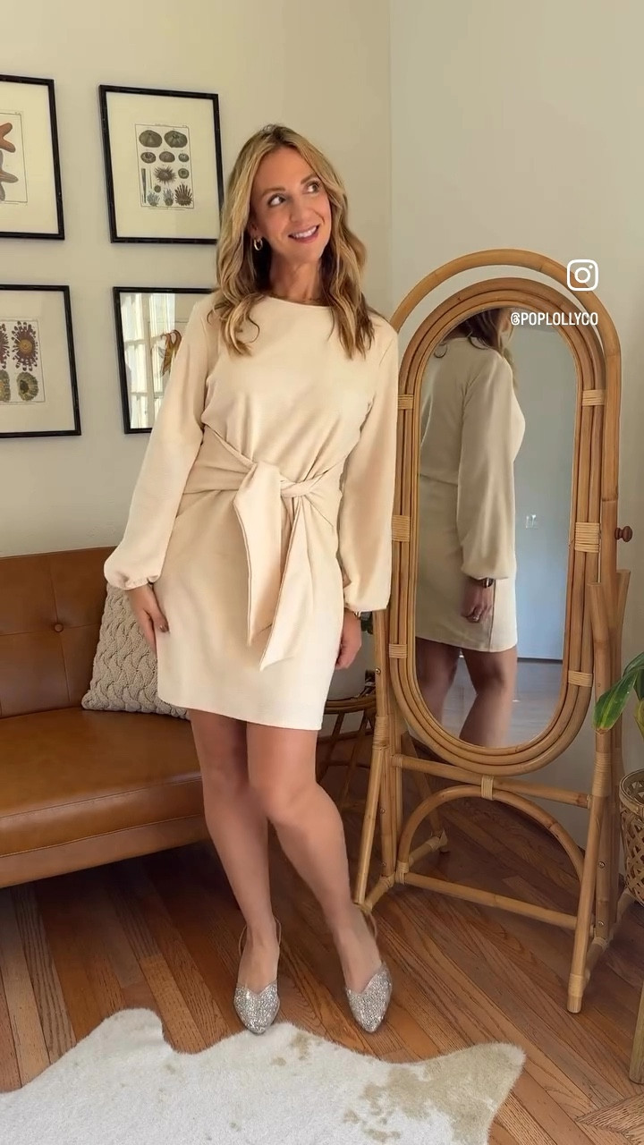 Three sweater dresses I LOVE and they’re all under $50!! 

 I love pairing a sweater dress with boots too and these black suede over the knee boots are currently on sale for $47! 

These are Amazon dresses for less than $50. 
Wearing a large in the cream dress 
Medium in the turtleneck dress 
Medium in the off the shoulder dress 

Boots have a low stacked heel and round toe. They zip on the side and tie in the back and are very comfortable 

I’m 5’7” for reference 😗


Family photo outfits | fall dress | holiday dress | holiday outfits 



#LTKOver40 #LTKSaleAlert #LTKFindsUnder50