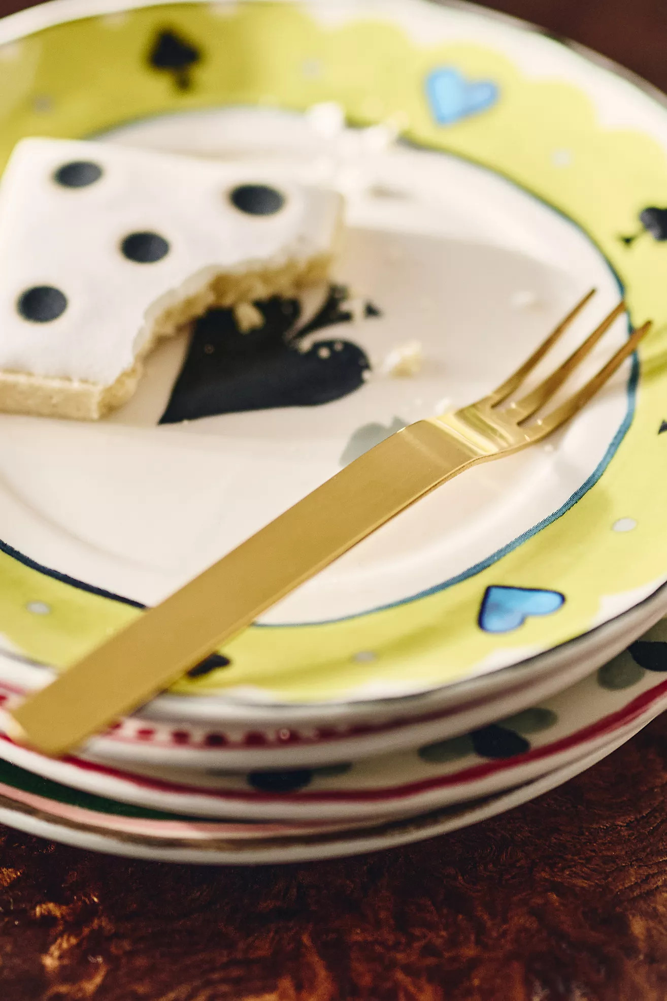 Ace Boxed Stoneware Canape Plates, Set of 4 | Anthropologie (US)