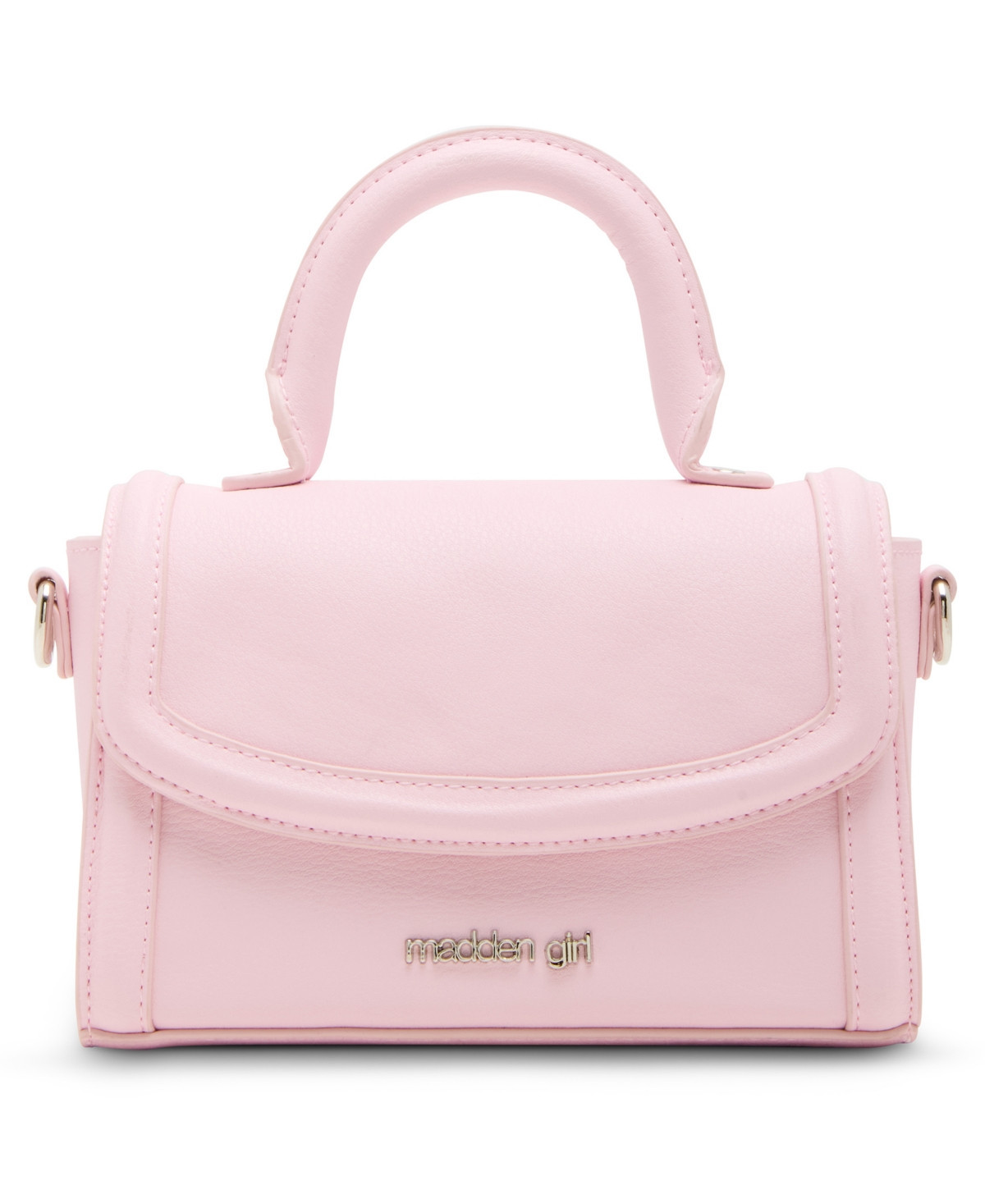 Madden Girl Vera Top Handle Satchel Bag - Pink Quartz | Macy's