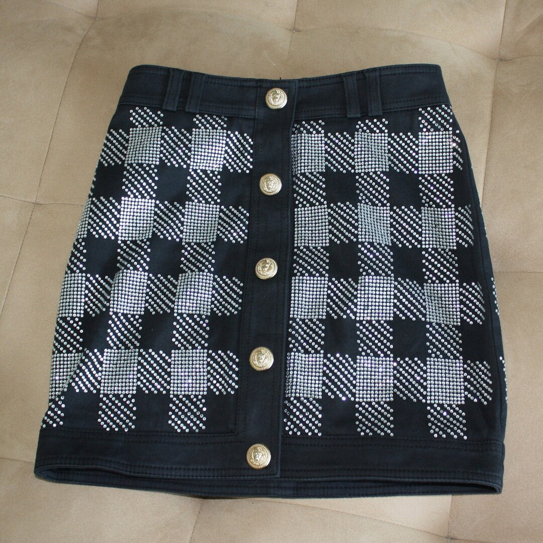 BALMAIN PARIS VERSACCE Skirt Weist-24'' - Etsy | Etsy (US)