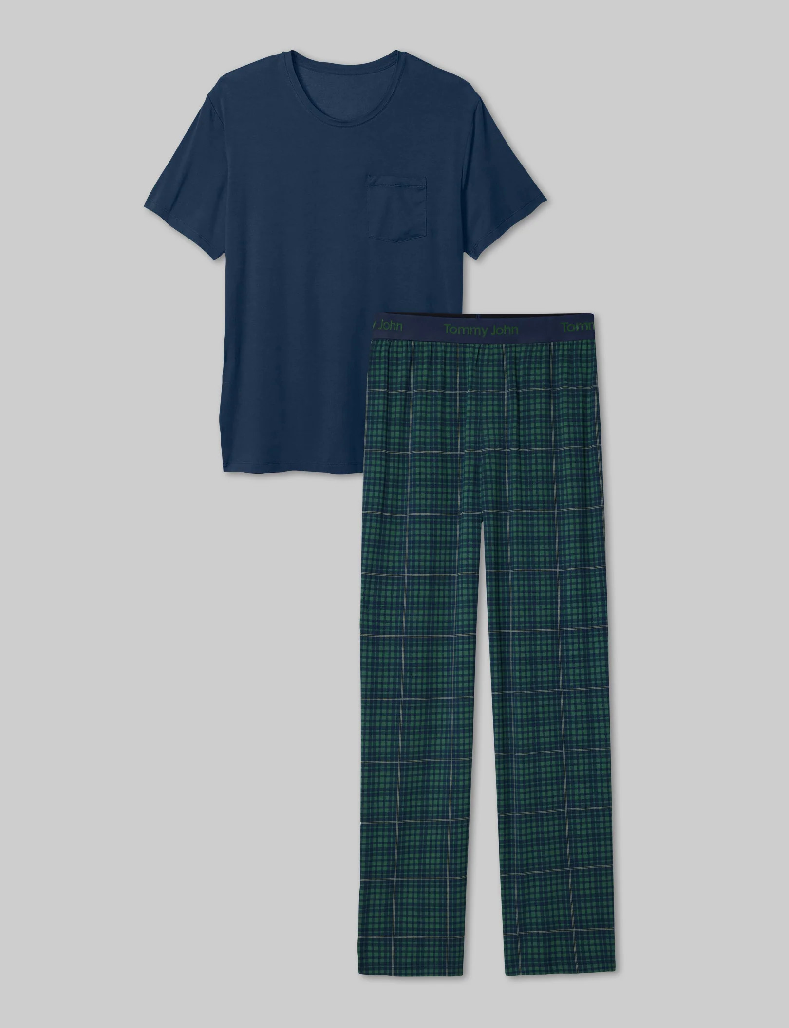 Second Skin Sleep Pocket Tee & Pant Set | Tommy John