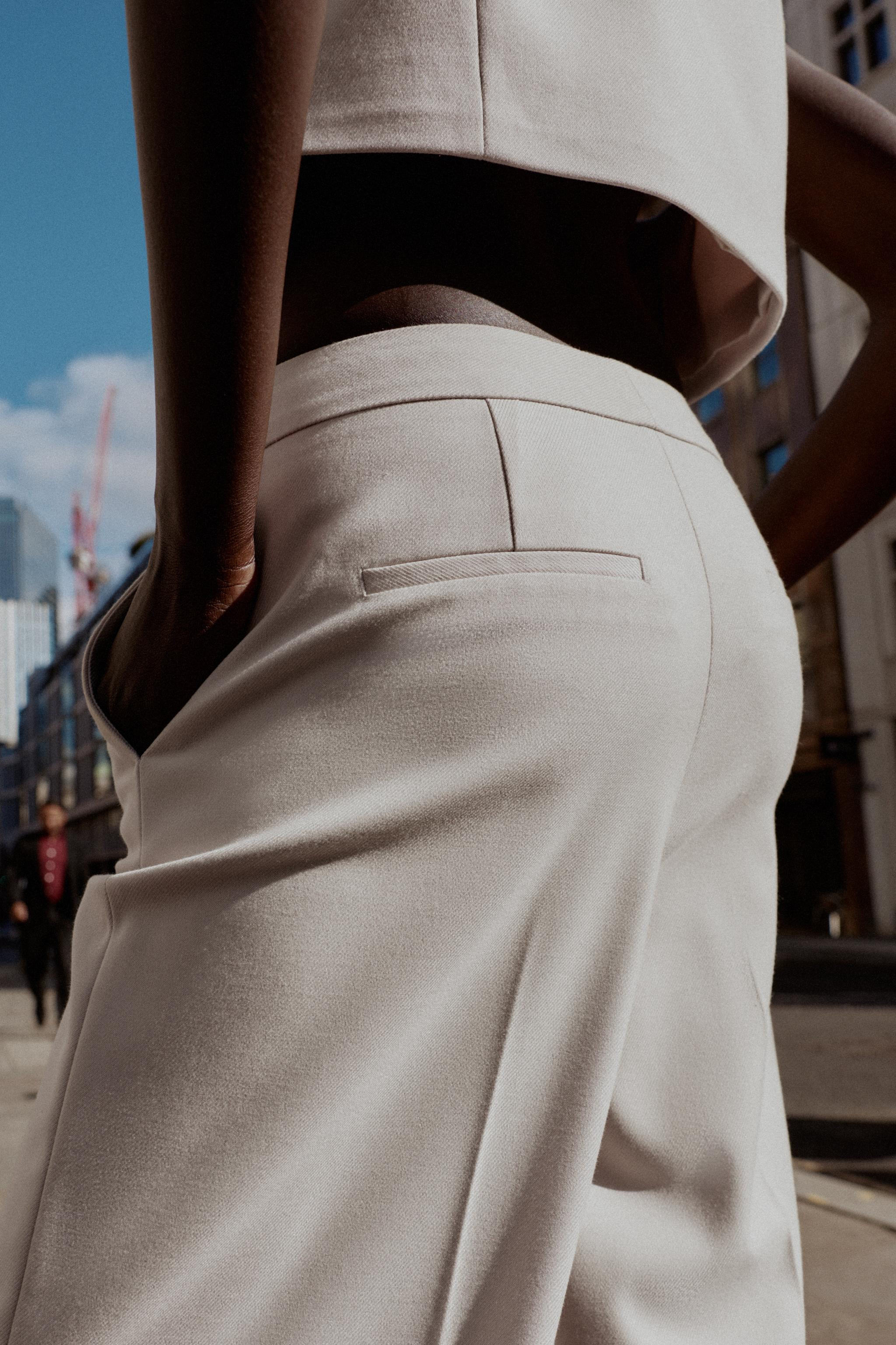 HIGH-WAISTED CULOTTE PANTS | Zara US
