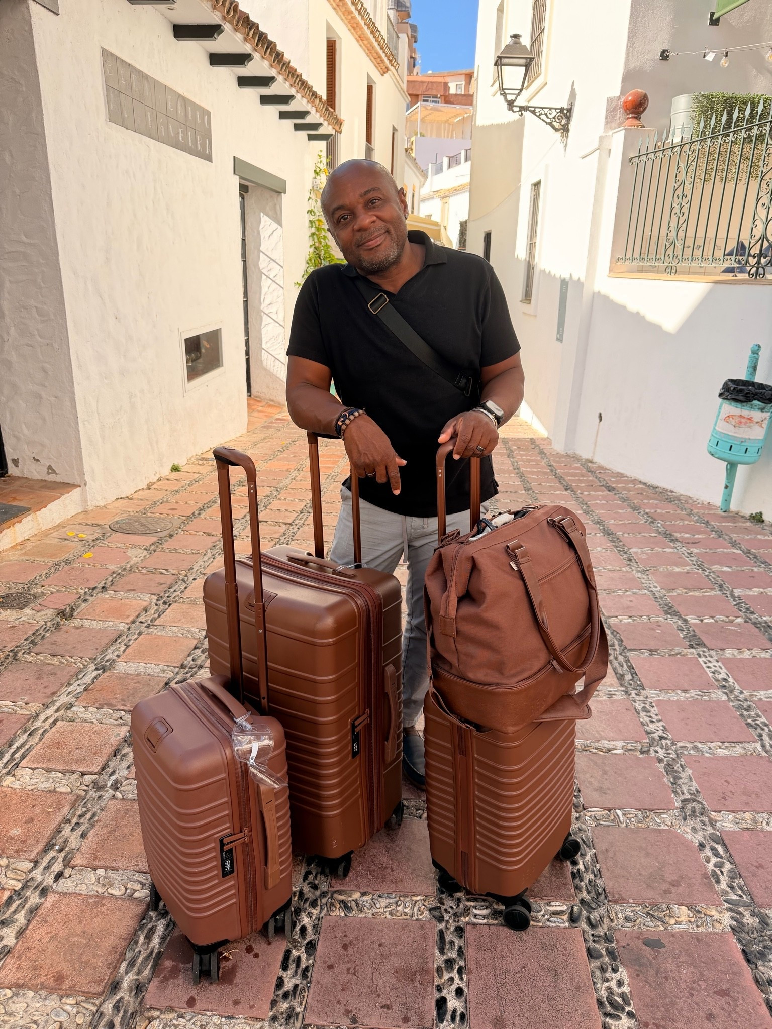 Nothing is harder than dragging or rolling luggage through the cobblestone streets of Europe. These streets can be really tough on suitcases. But we don’t have that problem because our BÉIS luggage glides so smoothly. It rolls effortlessly, making it so much easier to get around. @beistravel #ltktravel