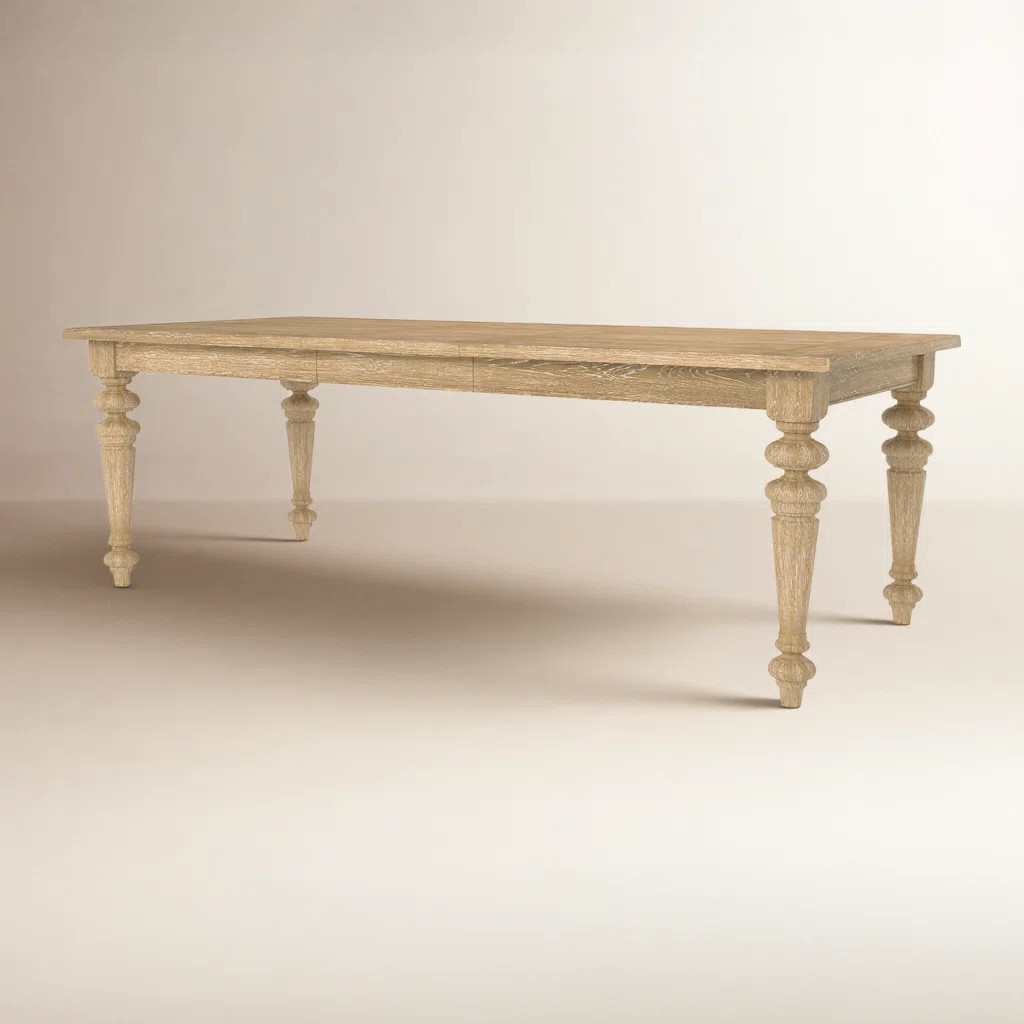 Crain Norene Extendable Solid Wood Dining Table | Wayfair North America